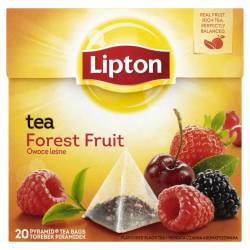 Herbata Lipton piramidki - forest fruit (20 torebek) 