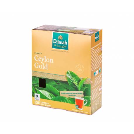 Herbata Dilmah kopertowa Ceylon Gold (100 torebek) 9312631132557
