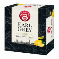 Herbata Teekanne Earl Grey Lemon (100 torebek) 