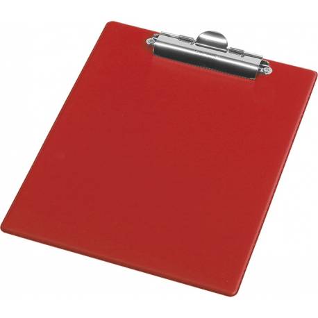 Deska do pisania z klipem A5 Panta Plast Fokus, czerwony