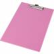 Deska do pisania z klipem A4 Panta Plast Focus, pastel różowy
