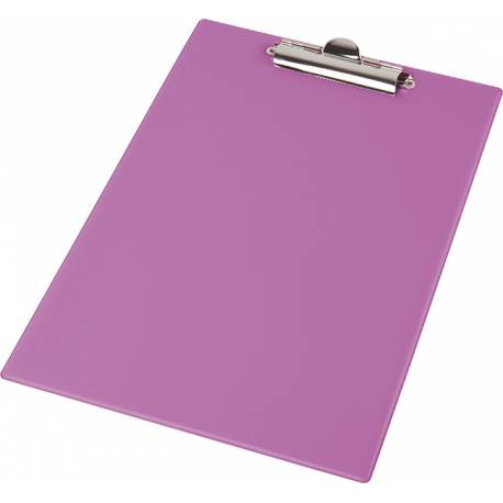 Deska do pisania z klipem A5 Panta Plast Fokus, pastel fioletowy