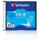 Płyta VERBATIM CD-R slim 200, 700MB 52x, ekstra ochrona