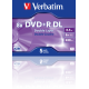 Płyta VERBATIM DVD+R Double Layer jewel case 1, 8.5GB 8x, Matt Silver