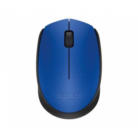 Logitech M171 mysz optyczna, bezprzewodowa, USB, blue