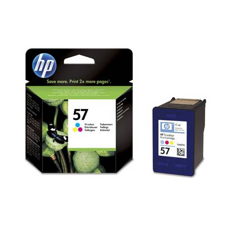 Tusz HP 57 Deskjet 450/5150/5550, PSC 1215/1216/1315, 500 str., CMY