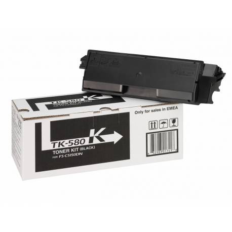 Toner Kyocera TK-580K do FS-C5150DN, 3 500 str., black