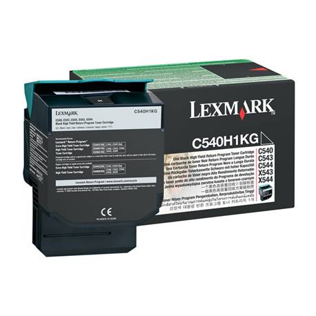 Toner Lexmark do C-540/543/544/546, zwrotny, 2 500 str, black