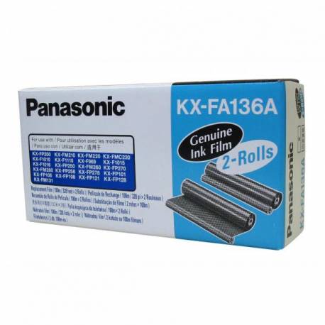 Folia Panasonic do faksów KX-FM205/210/220/255/260/280, 2 x 330 str.,