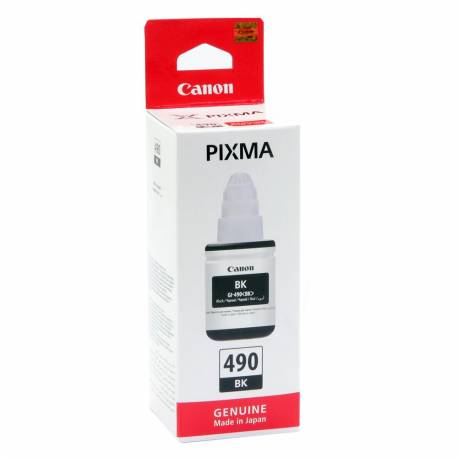 Tusz Canon GI-490 do Canon PIXMA G1400/G2400/G3400, 135ml, black