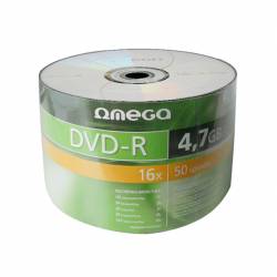 Dysk Omega DVD-R | 4.7GB | szpindel 50szt