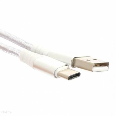 Omega przewód USB typu C to USB | 1m | biały