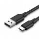 Omega przewód USB typu C to USB | 1m | czarny