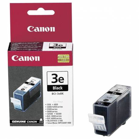 Tusz Canon BCI3EBK do BJ-C6000/6100, S400/450, C100, MP700, 500 str.,