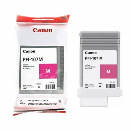 Tusz Canon PFI-107M do iPF670/680/685/770/780/785 , 130ml, magenta