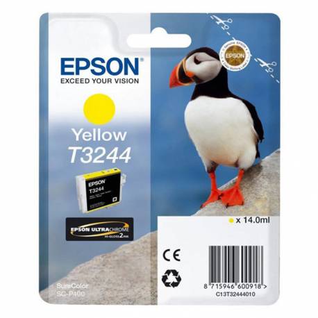 Tusz Epson T3244 do SureColor SC-P400 Yellow| 14,0 ml | 980 str |