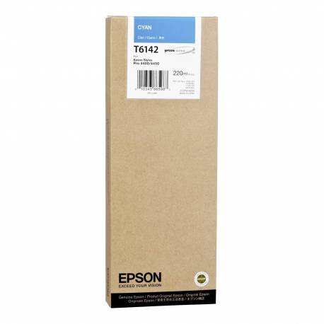 Tusz Epson T6142 do Stylus Pro 4450/4400 , 220ml, cyan