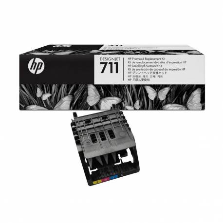 Zestaw zamiennej głowicy drukującej HP 711, Designjet T120/T520
