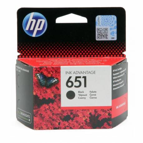 Tusz HP 651 do DeskJet 5645, 600 str., black