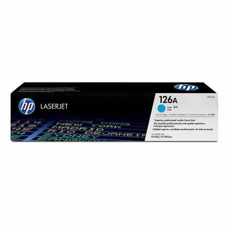 Toner HP 126A do Color LaserJet Pro CP1025, M175/275, 1 000 str., cyan