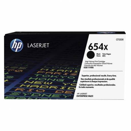 Toner HP 654X do Color LaserJet Enterprise M651| 20 500 str., black