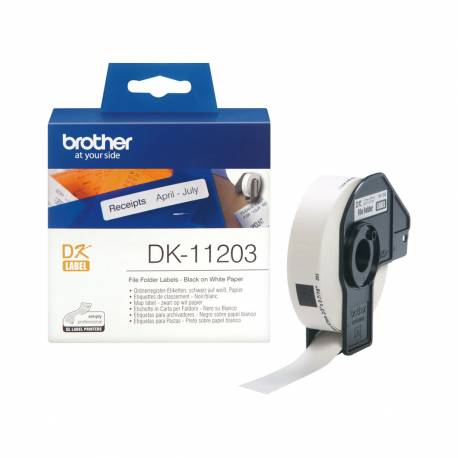 Etykieta Brother do QL-500/550/560/650/1050/1060N, 17 x 87 mm, DK-1120