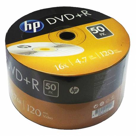 HP DVD+R, 4.7GB, x16, szpindel 50