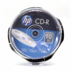 HP CD-R, 700MB, x52, cake 10
