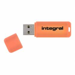 Integral pamięć USB Neon 16GB USB 2.0 orange