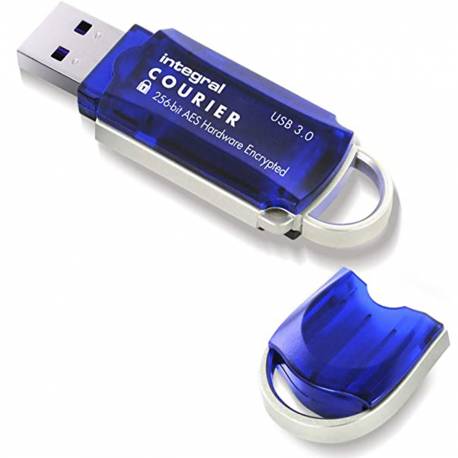 Integral pamięć USB3.0 16GB Courier, Szyfrowanie Sprzętowe AES 256BIT,