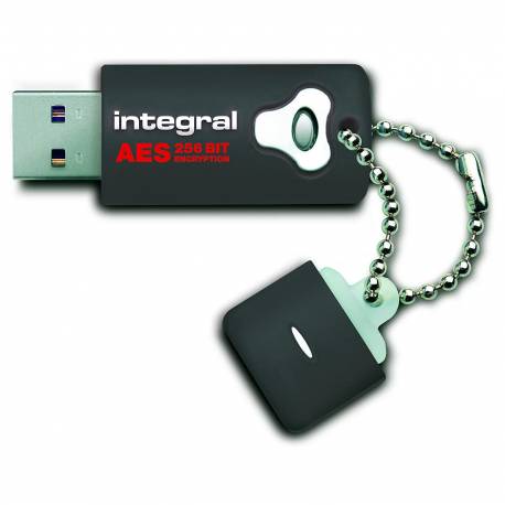 Integral pamięć USB CRYPTO 16GB, Szyfrowanie Sprzętowe AES 256BIT, FIP