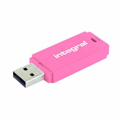 Integral pamięć USB Neon 64GB USB 2.0 pink