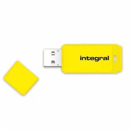Integral pamięć NEON USB3.0, 8GB, yellow