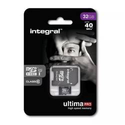 Integral karta pamięci SDHC/XC 16GB CLASS 10 + Adapter