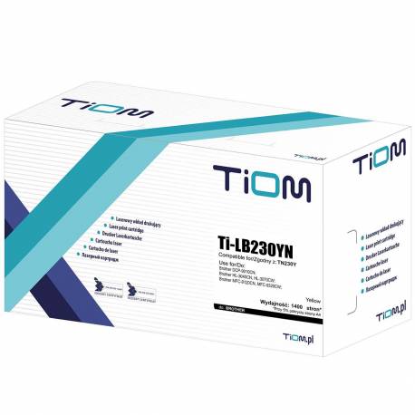 Toner Tiom do Brother TN230Y, HL-3040/HL-3070/DCP-9010, yellow