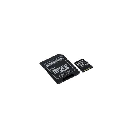 Kingston karta pamięci microSDXC Canvas Select CL10 UHS-I | 128 GB | + Adapter