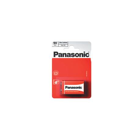 Bateria Panasonic węglowo-cynkowa 6F22/1BP, 1szt.