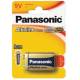 Baterie Panasonic alkaliczne ALKALINE 6LR61AP/1BP, 1szt.