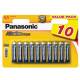 Baterie Panasonic alkaliczne ALKALINE LR6/10, 10szt.