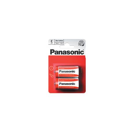 Bateria Panasonic węglowo-cynkowa R14/2BP, 2szt.