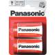 Bateria Panasonic węglowo-cynkowa R20/2BP, 2szt.