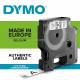 Taśma do drukarki Dymo, LabelManager D1 12 mm, czarny / biały, 45013 DymoLabel