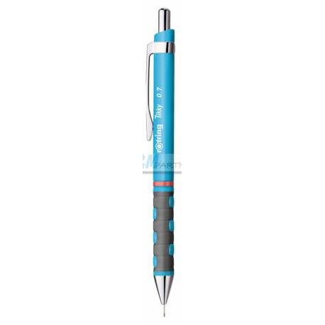 Ołówek automatyczny Rotring Tikky 0.7 mm, mechaniczny, jasnoniebieski