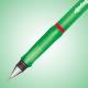Ołówek automatyczny Visuclick 0.7 mm, mechaniczny, zielony 2088550