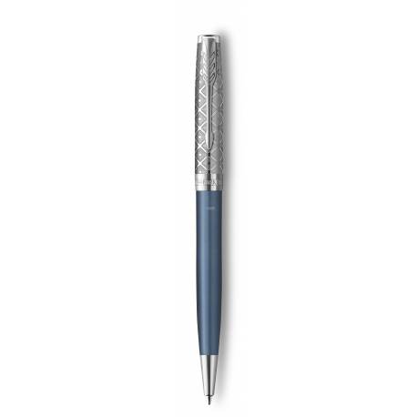 Długopis Parker Sonnet PREMUM METAL & BLUE GT, giftbox, Parker 2119649