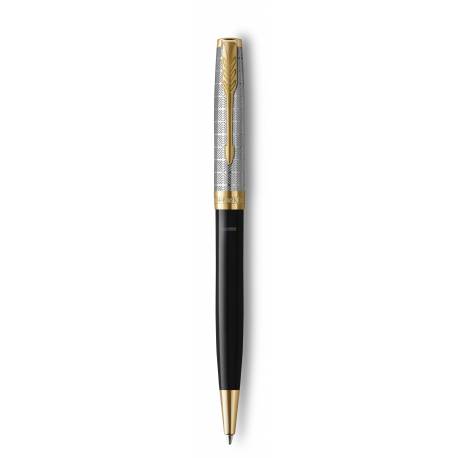 Długopis Parker Sonnet PREMUM METAL & BLACK GT, giftbox, Parker 2119787
