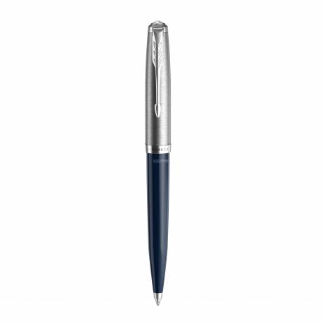 Długopis Parker 51 MIDNIGHT BLUE CT, wkład czarny, giftbox, Parker 2123503