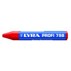 Kreda do profesjonalnych zastosowań Lyra PROFI 798, czerwony 12 sztuk