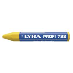 Kreda do profesjonalnych zastosowań Lyra PROFI 798, żółty 12 sztuk