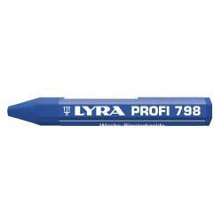 Kreda do profesjonalnych zastosowań Lyra PROFI 798, niebieski 12 sztuk